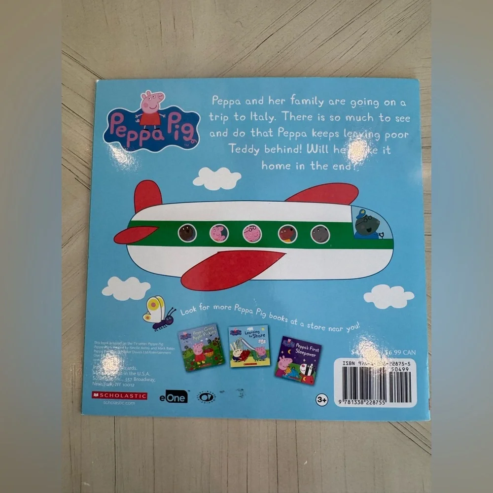 Peppa Pig Book Bundle 2 Scholastic On the Road Family Trip